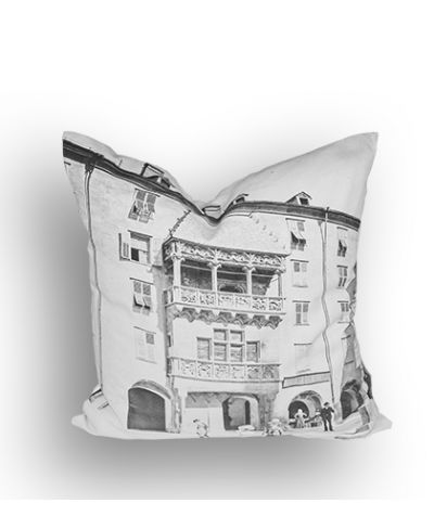 Cushion, Innsbruck as it used to be